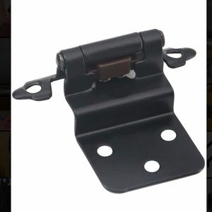 28 Matte Black Cabinet Hinges
